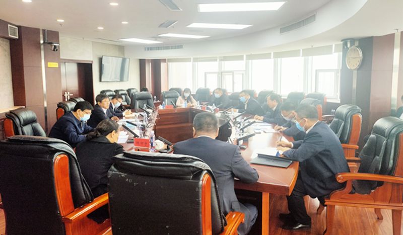 拜会哈尔滨市委书记王兆力_副本
